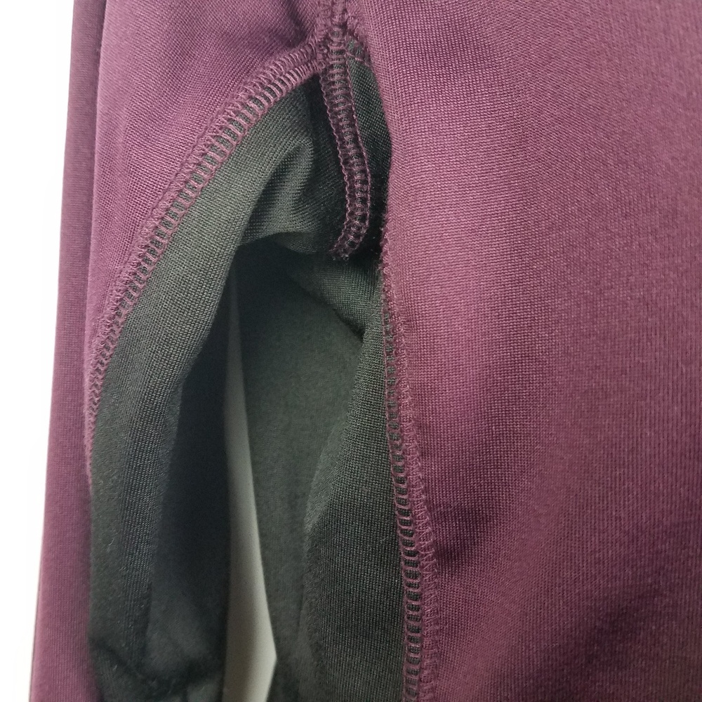 PINK by Victoria's Secret Half Zip Burgundy Tunic - Picture 5 of 8